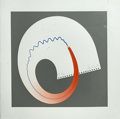 Lot 379 - Patrick HUGHES (1939) Untitled Screenprint...