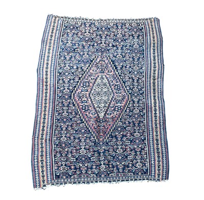 Lot 1232 - A Senneh kelim, West Persia, circa 1900, with...