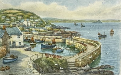 Lot 333 - Thomas Herbert VICTOR (1894-1980) Mousehole...