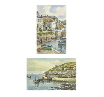 Lot 390 - Thomas Herbert VICTOR (1894-1980) Mousehole...