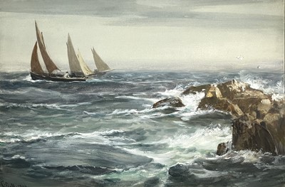 Lot 259 - Charles Napier HEMY (1841-1917) Grey Weather...
