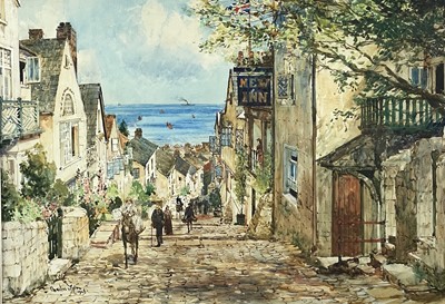 Lot 254 - Charles Edward DIXON (1872-1934) The New Inn,...