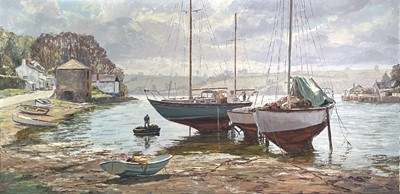 Lot 251 - Nancy BAILEY (1913-2012) Sheltered Mooring,...
