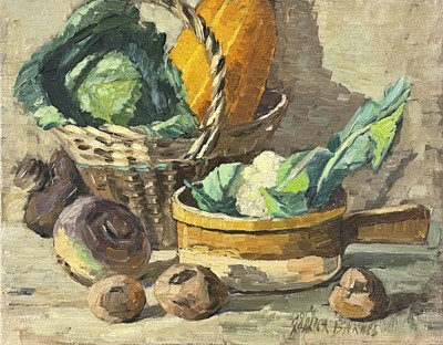 Lot 17 - Garlick BARNES (1891-1987) Still Life -...