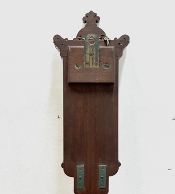 Lot 2902 - A Victorian walnut stick barometer, by J Hicks,...