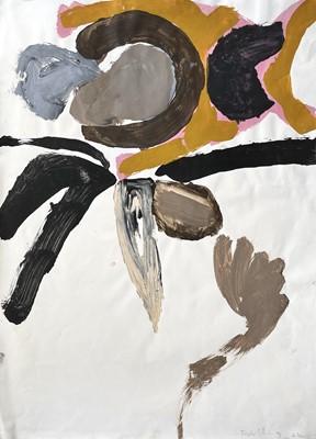 Lot 66 - Trevor BELL (1930-2017) Dales Day Gouache...