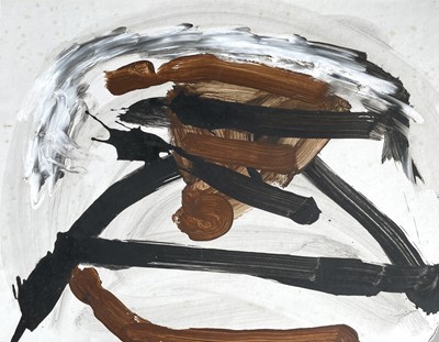 Lot 69 - Trevor BELL (1930-2017) Fell Acrylic on card...