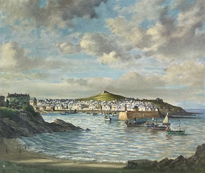 Lot 391 - Bernard NINNES (1899-1971) St Ives Oil on...