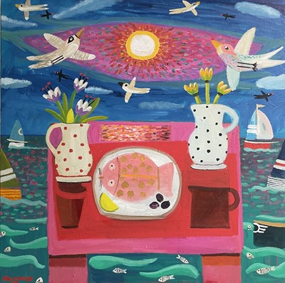 Lot 256 - Alan FURNEAUX (1953) At Last a Bit of Sun Oil...