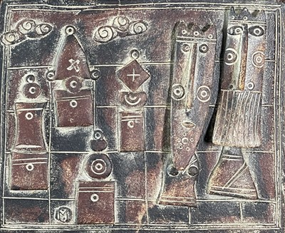 Lot 324 - John MALTBY (1936-2020) King, Queen and Chess...