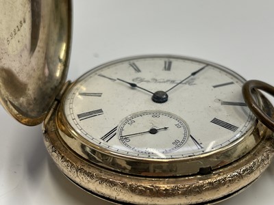 Lot 8 - An Elgin National Watch Co full hunter gold...