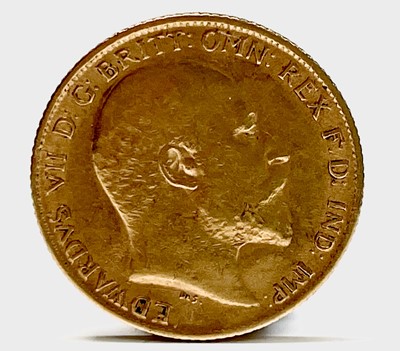Lot 20 - Great Britain Gold Half Sovereign 1906 King...