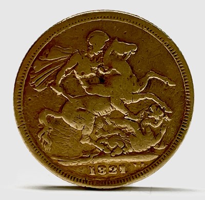 Lot 21 - Great Britain Gold Sovereign 1821 George IV -...