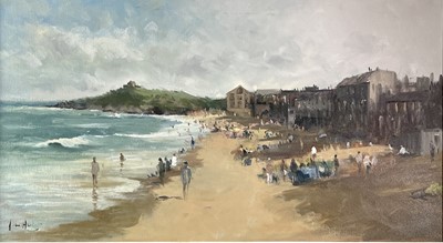 Lot 392 - John AMBROSE (1931-2010) Porthmeor Beach, St...