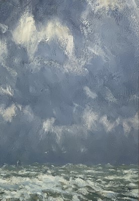 Lot 235 - Robert JONES (1943) South West Wind Oil on...
