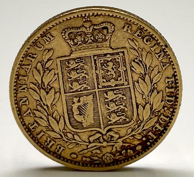 Lot 21E - Great Britain Gold Sovereign 1853 Queen...