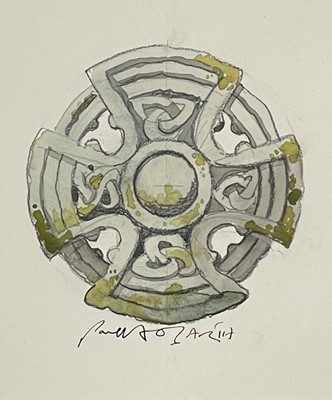 Lot 1096 - Paul HOGARTH (1917-2001) Celtic Cross, St...