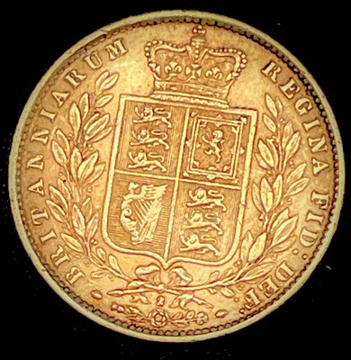 Lot 21N - Great Britain Gold Sovereign 1871 Die no.2...