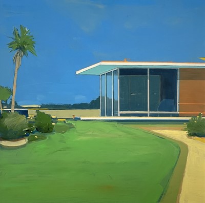 Lot 239 - Alasdair LINDSAY (XX-XXI) Holiday Home Acrylic...