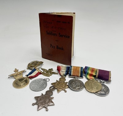 Lot 271 - First World War Medals x 4. Comprising: 1914...