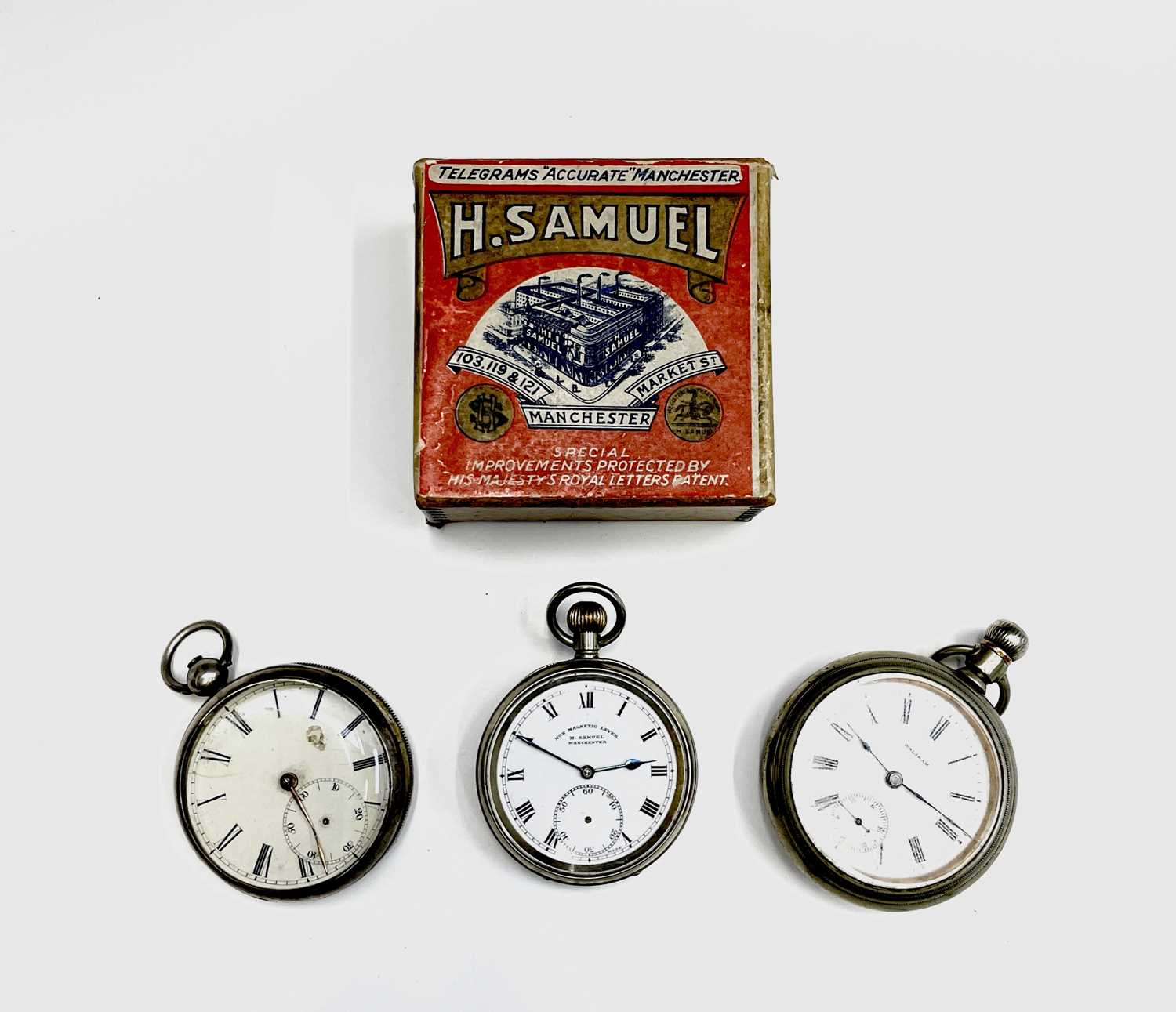 Lot 21 - A Victorian silver cased open face key wind...
