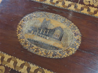 Lot 3498 - A fine 19th century Irish Killarney yew wood...