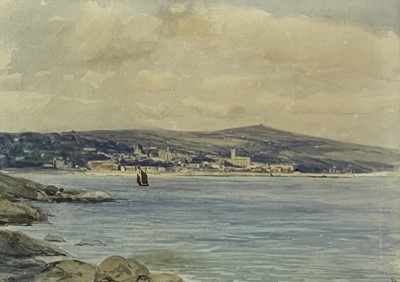 Lot 378 - Edmund G. FULLER (1858-1944) Penzance from...