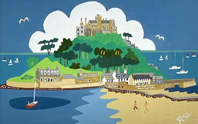 Lot 42 - Richard LODEY (1950) St Michael's Mount...