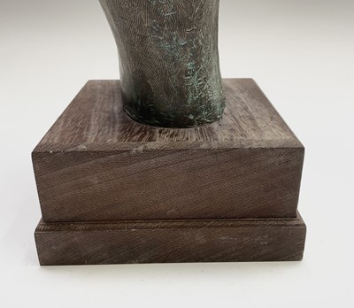 Lot 1048 - Alec WILES (1924) Hands Cold cast bronze...
