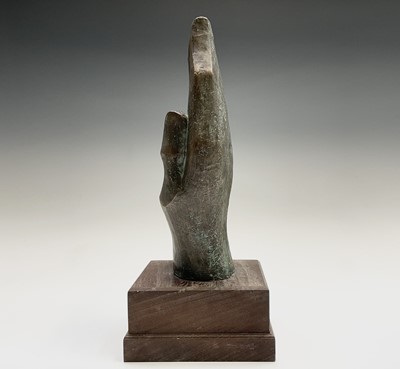 Lot 1048 - Alec WILES (1924) Hands Cold cast bronze...