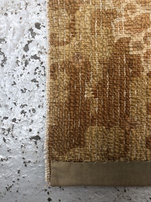 Lot 1279 - A Chinese rectangular rug fragment, 19th...