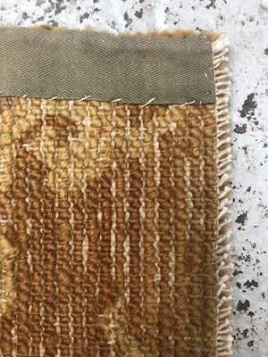 Lot 1279 - A Chinese rectangular rug fragment, 19th...