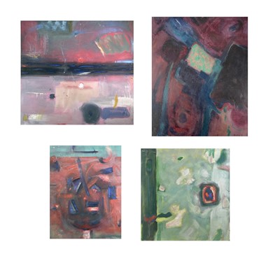 Lot 1021 - Alec WILES (1924) Four untitled contemporary...