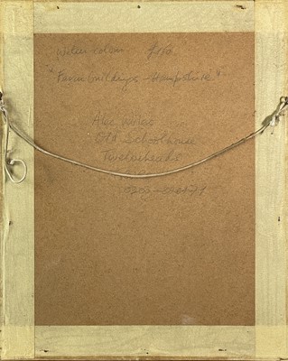 Lot 1035 - Alec WILES (1924) Various Works