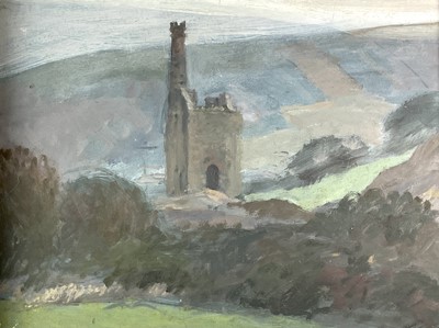 Lot 1038 - Alec WILES (1924) Engine House Oil on board...