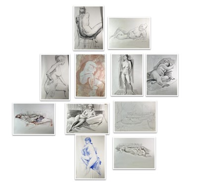 Lot 1045 - Alec WILES (1924) Noami FREARS (1963) Nude...