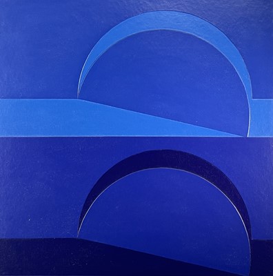 Lot 206 - Terry WHYBROW (1932-2020) Night-Fall Relief...