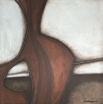 Lot 211 - Terry WHYBROW (1932-2020) Jug, Relief Mixed...
