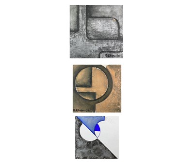 Lot 216 - Terry WHYBROW (1932-2020) Untitled, Relief...