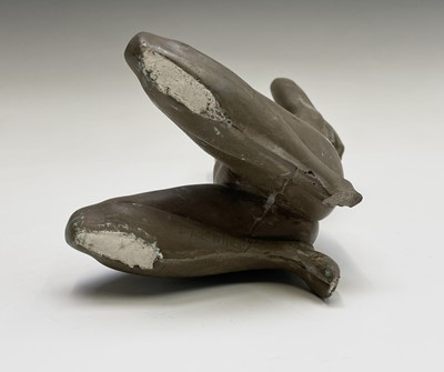 Lot 1071 - Alec WILES (1924) Kneeling Nude Ciment fondu...