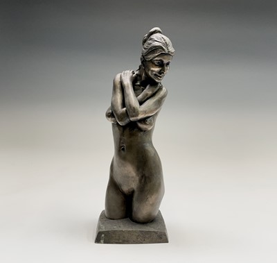 Lot 1076 - Alec WILES (1924) Female Form Bronzed resin...