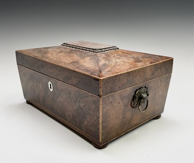 Lot 32 - An early Victorian mahogany box, of...
