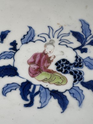 Lot 35 - A Chinese porcelain famille rose bowl,...