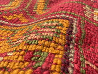 Lot 1272 - An Ushak carpet, West Anatolia, the green...