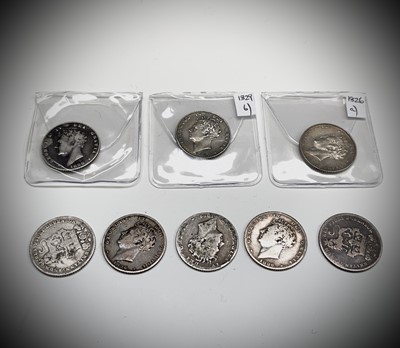 Lot 28K - Great Britain Silver 6d George IV - Final...