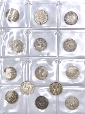 Lot 28N - Great Britain Silver 6d Queen Victoria - 1887....