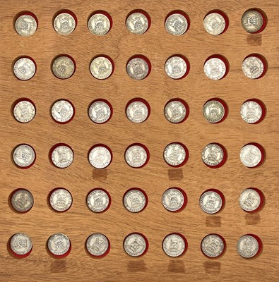 Lot 29E - Great Britain Silver 6d Pre 1947 King George V...