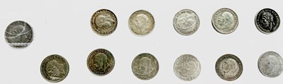 Lot 29I - Great Britain Silver 6d King George V 6 Acorn...