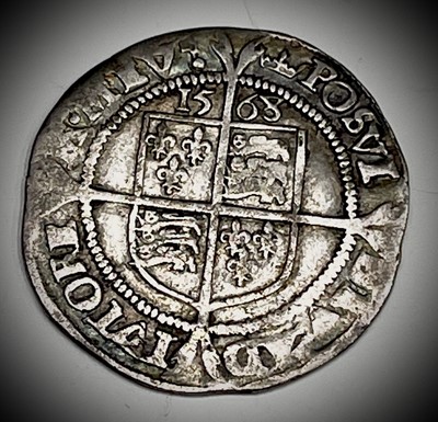 Lot 30K - Elizabeth I, Sixpence 1568 F+ Nice detail