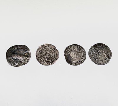 Lot 31F - Elizabeth I, Sixpences x 4. 1567, 1568, 1569...